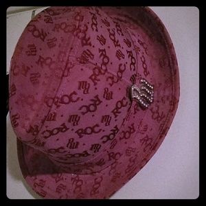 Pink Roca Wear hat L/XL